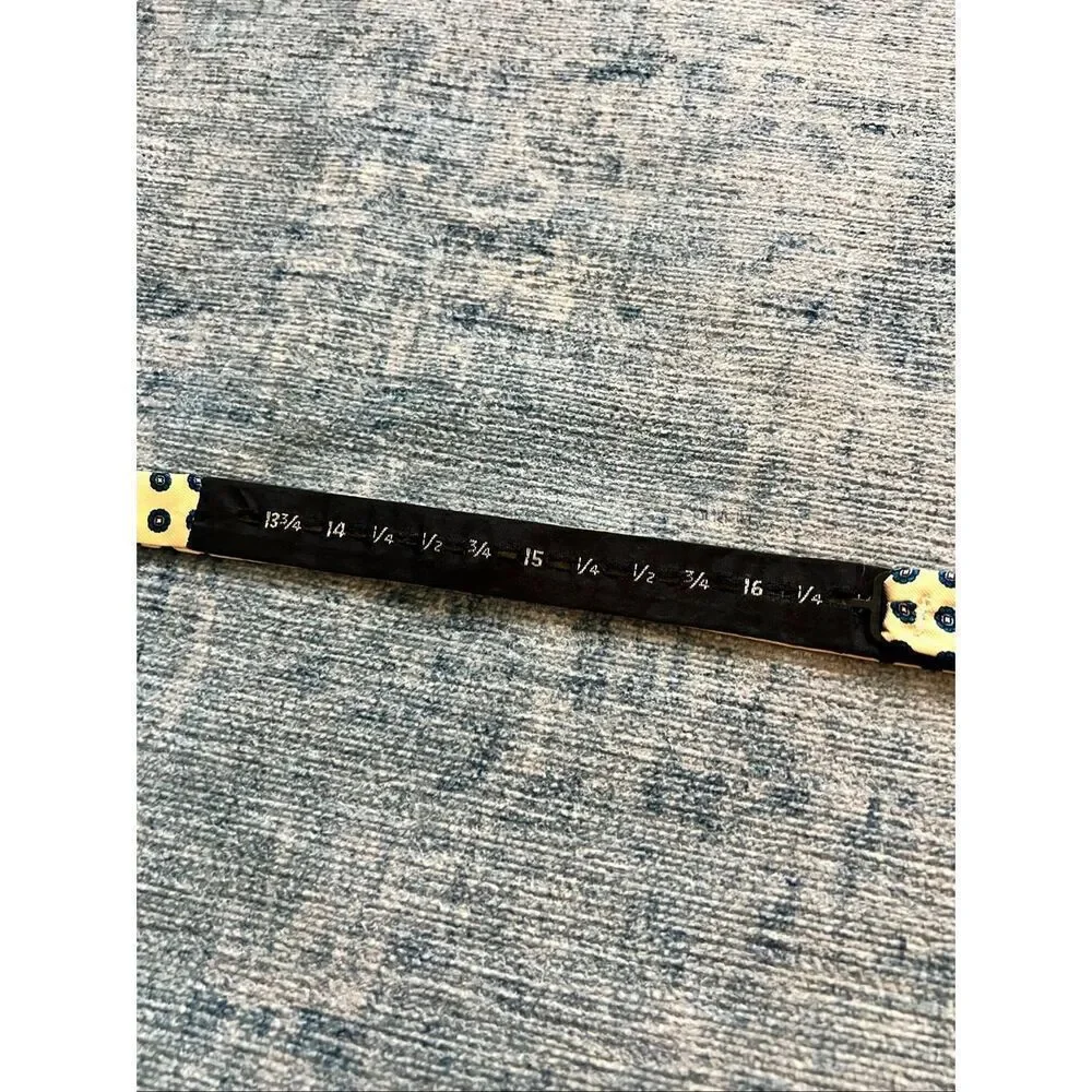 Bert Pulitzer Yellow Blue Floral Medallion Bow Tie
